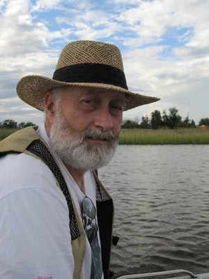 Edwin Brown fishing at Pearl River