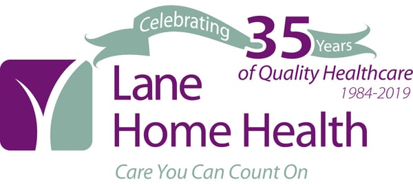 Home Health logo 35th