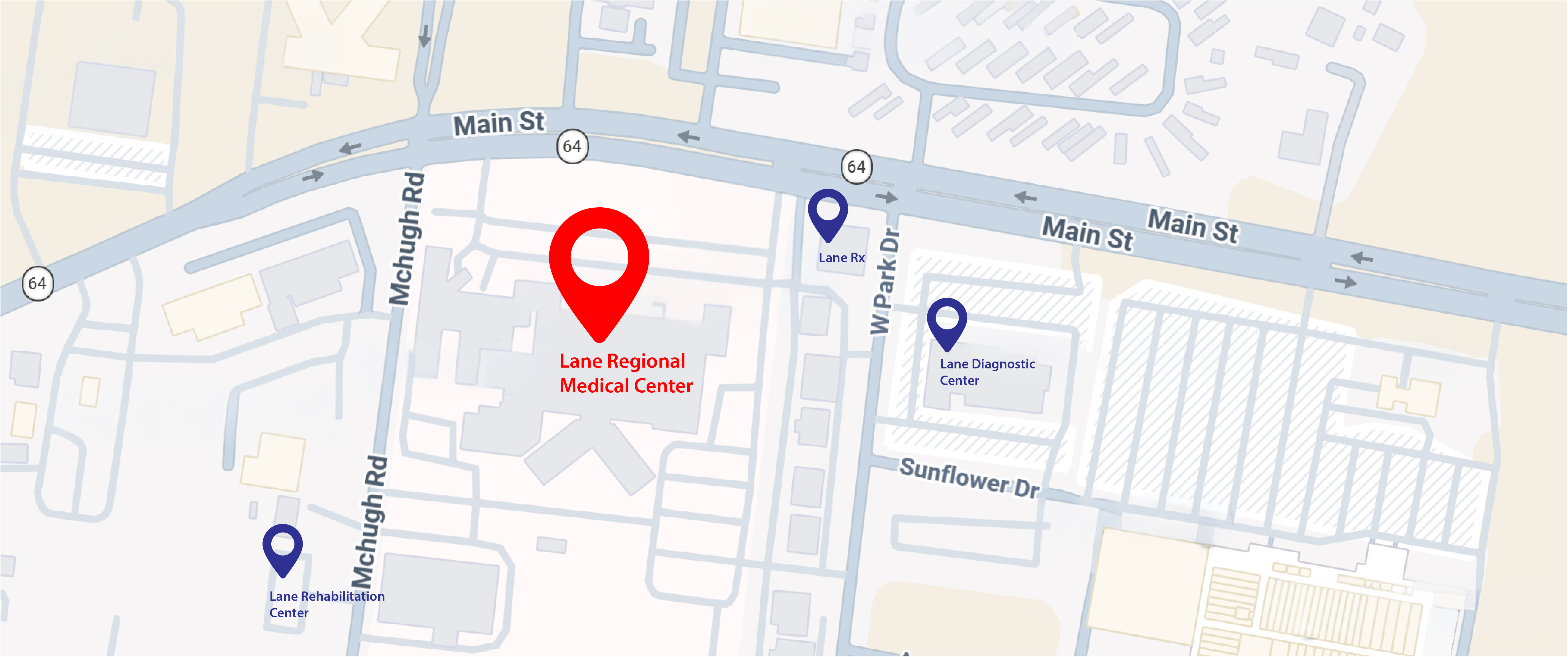 Hospital Location Map 2026