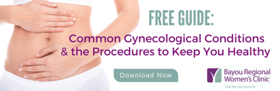Common Gynecological Conditions banner