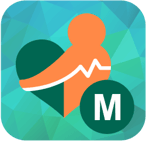 MHealth patient portal app logo