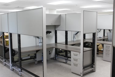 Office Area Cubicles