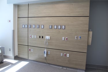 Patient Room Head Wall