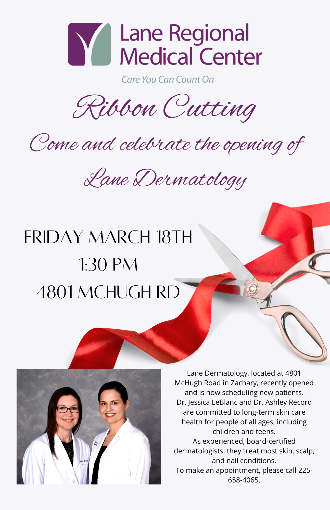 Ribbon Cutting Invite