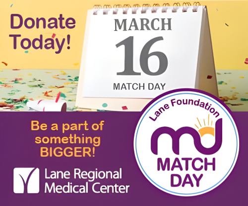 Lane Regional Match Day