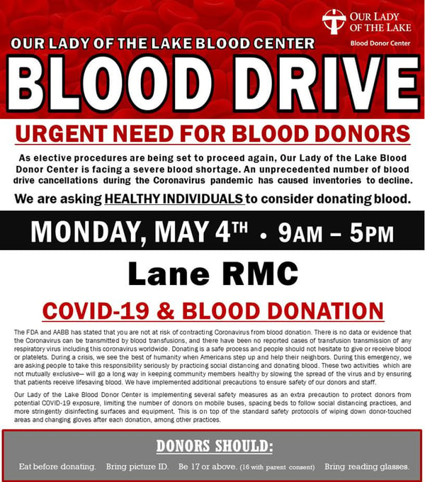 covid 19 blood drive