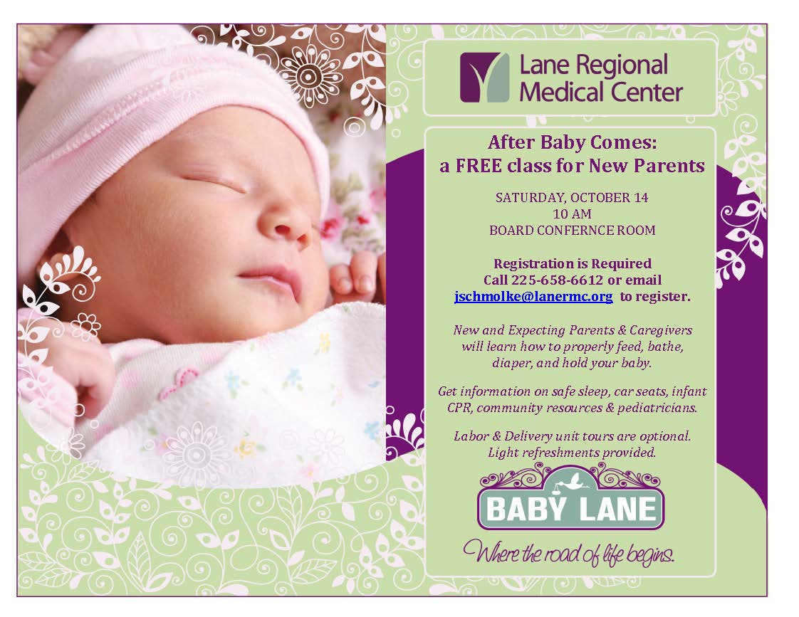 After Baby Comes: a FREE Class for New Parents