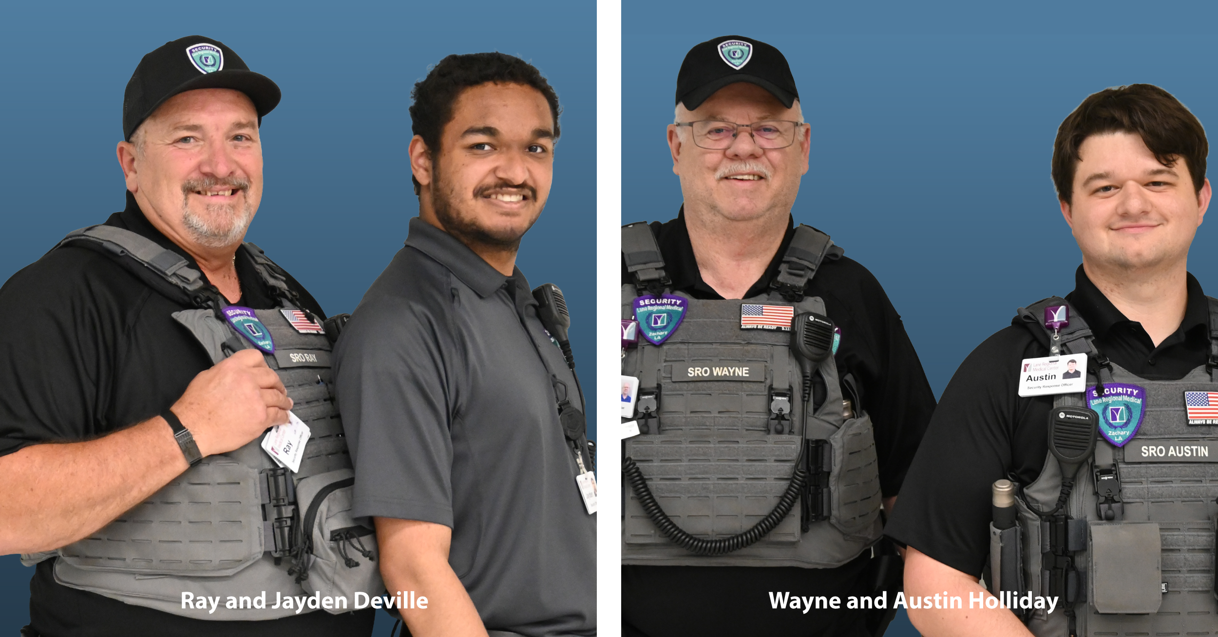 A Family Tradition of Service: Two Father-Son Teams Help Keep Lane Safe