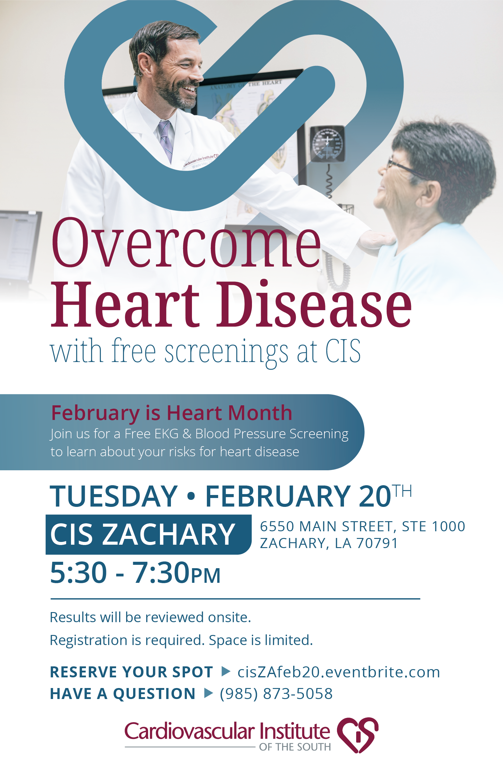 Free Cardio Screening at CIS