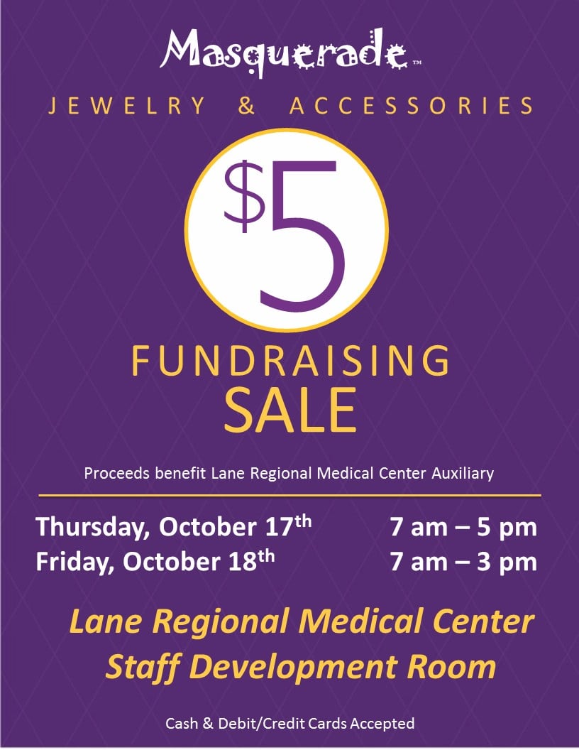 Lane Auxiliary to Host $5 Jewelry & Accessories Sale