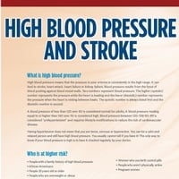 High Blood Pressure and Stroke Brochure