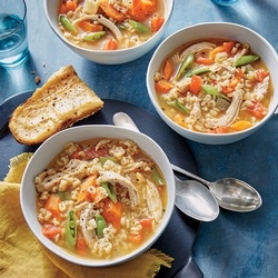 Quick Chicken Minestrone Soup