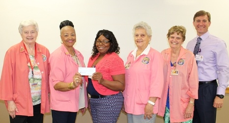 Lane Auxiliary Presents $15,000 Check
