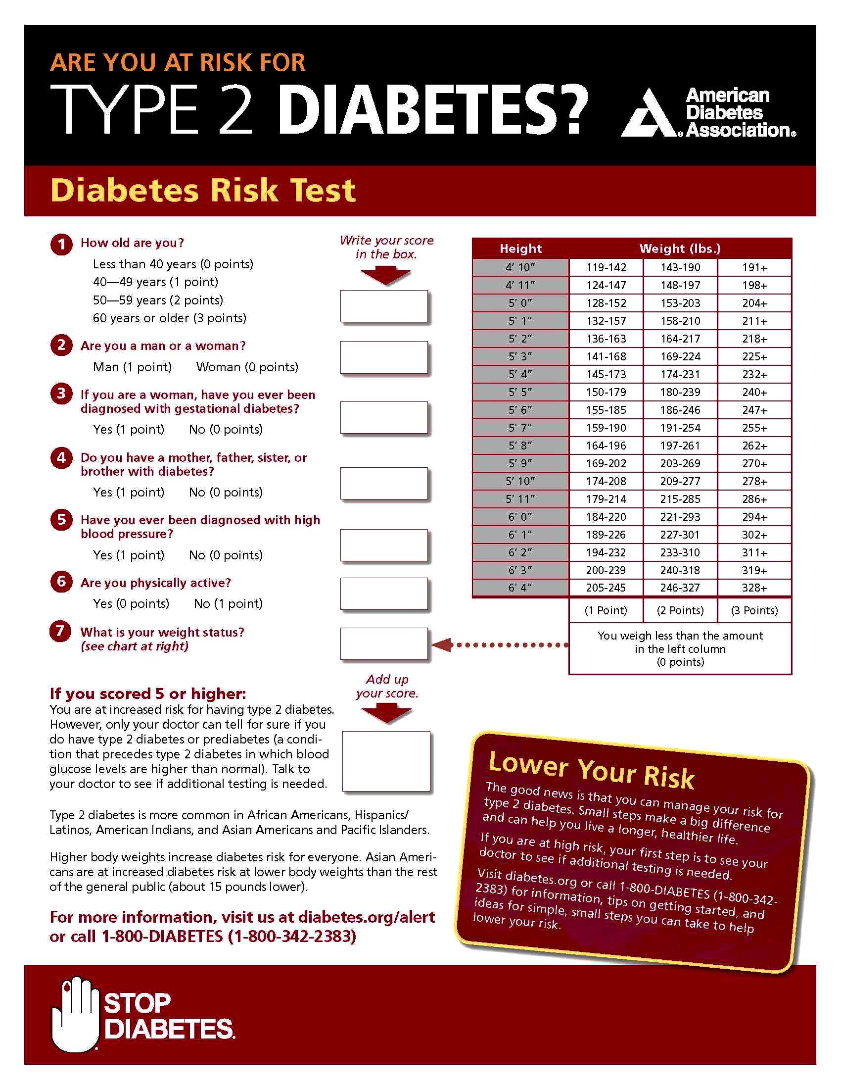 Risk Test Paper