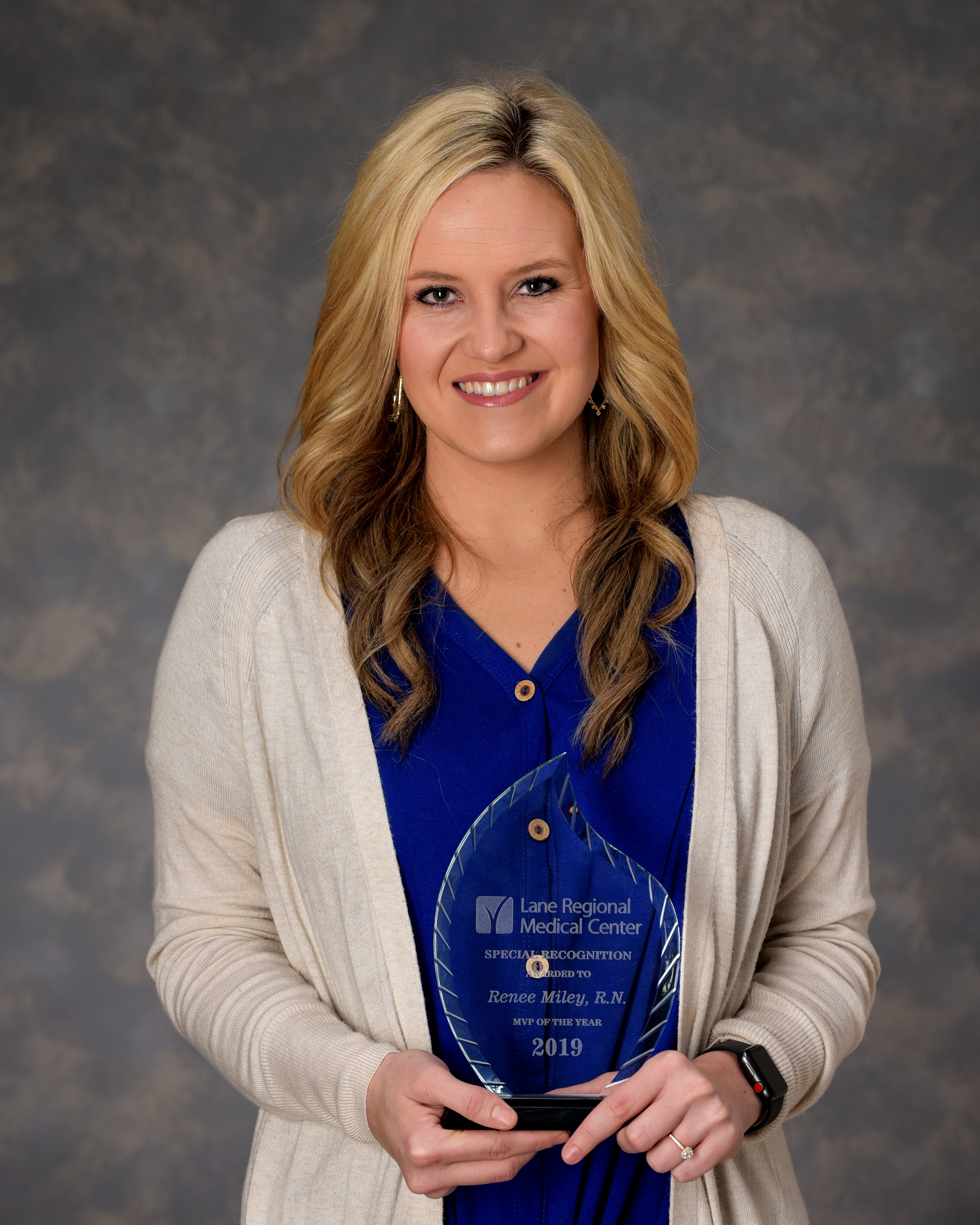 Lane Regional Medical Center Names Renee Miley MVP of the Year