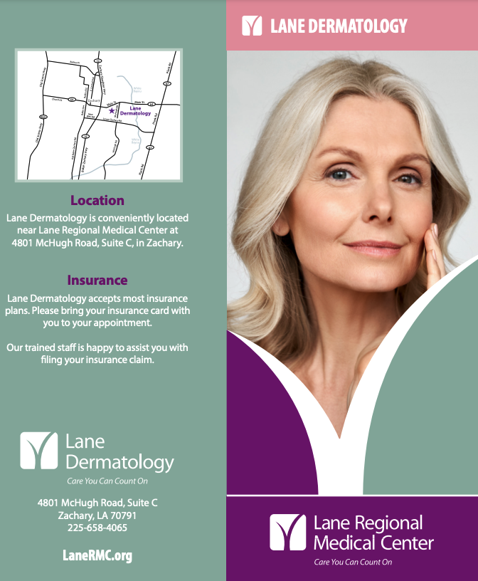 Lane Dermatology Brochure