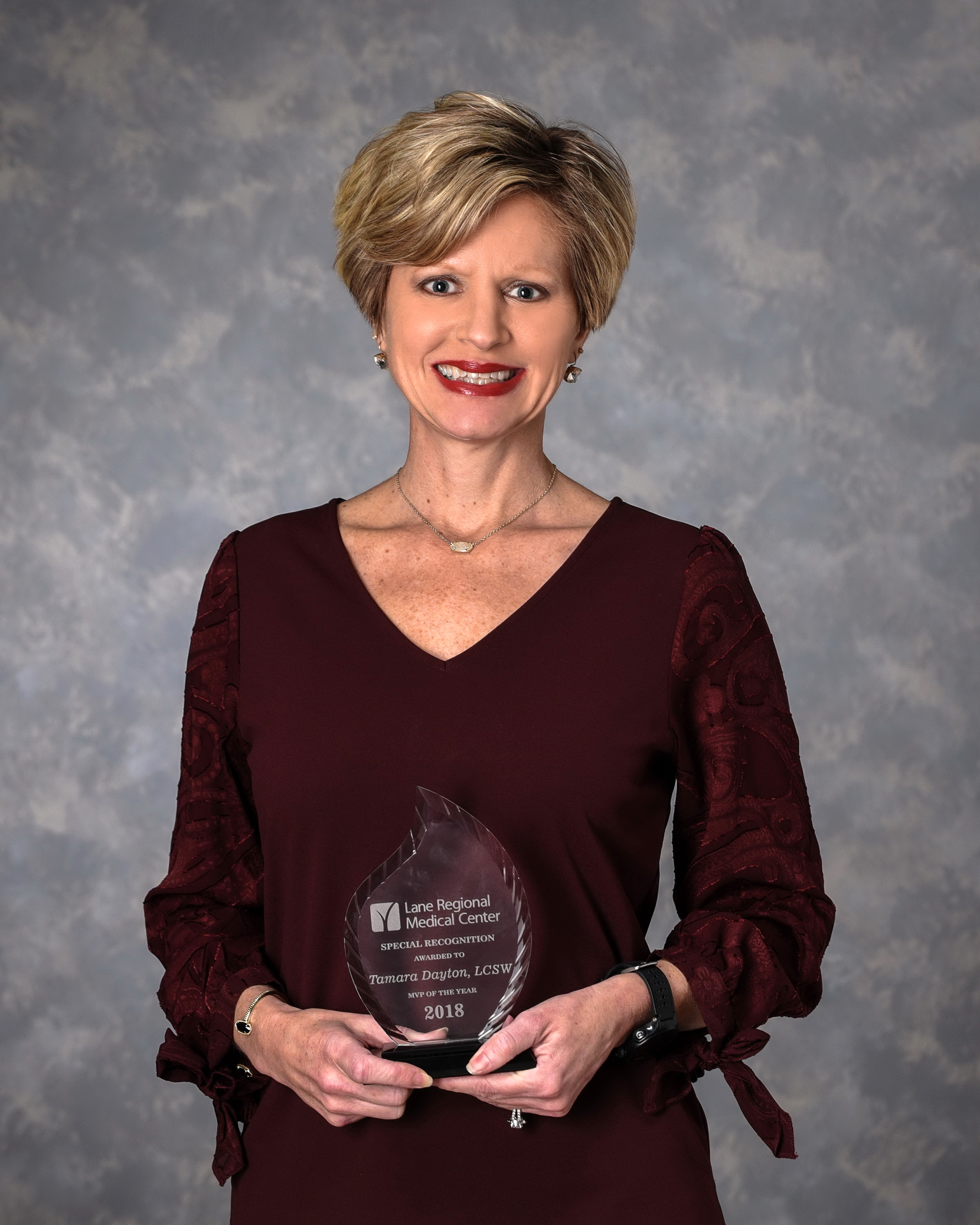 Lane Regional Medical Center Names Tamara Dayton MVP of the Year