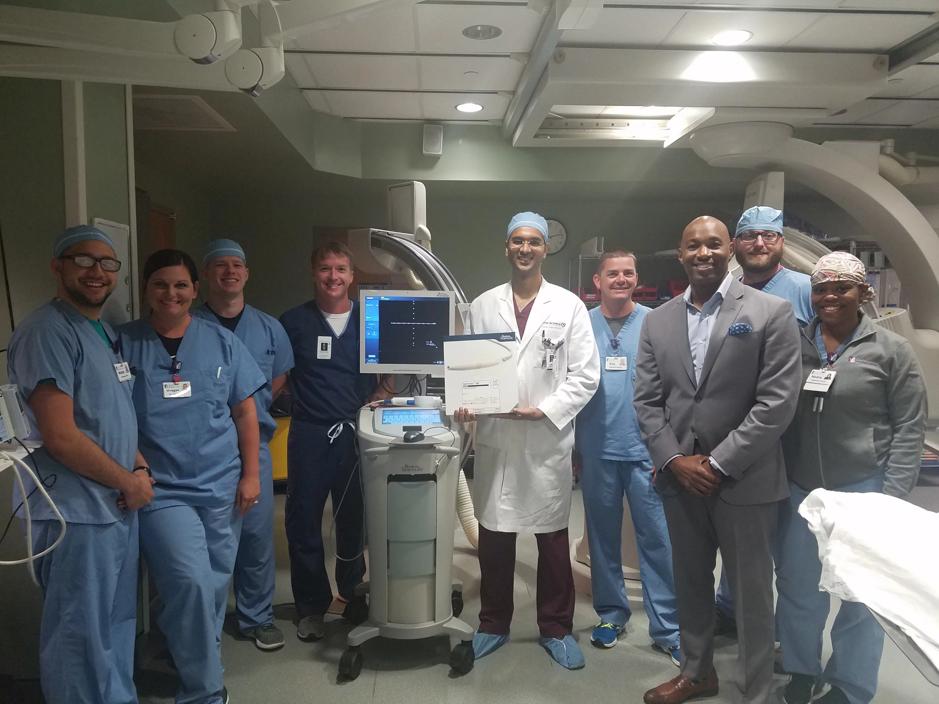 CIS and Lane First in State to Use New Advanced Imaging Catheter